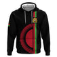 Personalized Malawi Zip Hoodie with Coat of Arms Flag Style