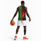 Personalized Malawi Basketball Jersey with Coat of Arms and African Pattern LT01