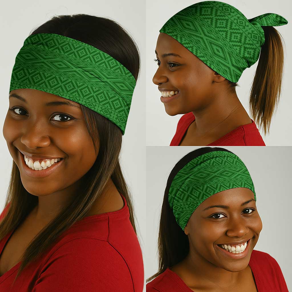 Malawi Neck Gaiter Coat of Arms and African Pattern LT01