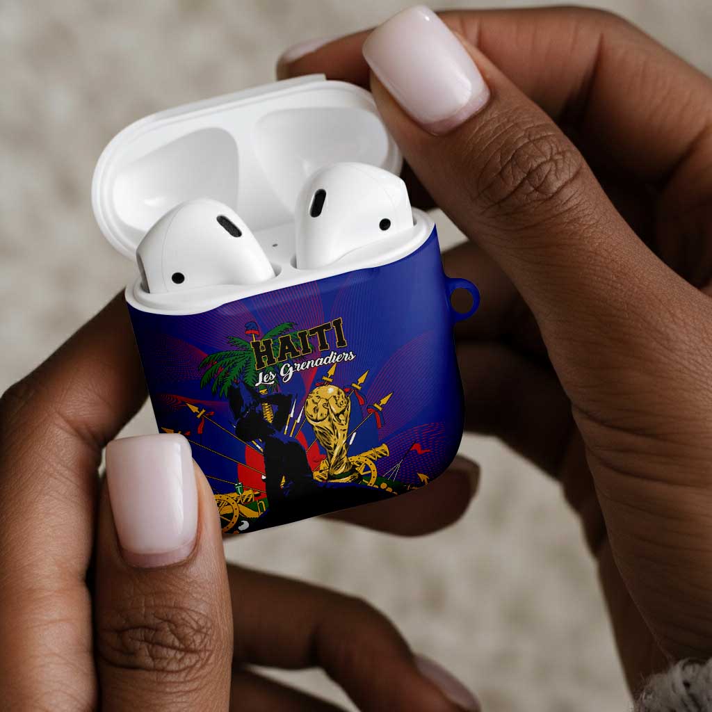 Haiti World Football 2026 AirPods Case Go Les Grenadiers