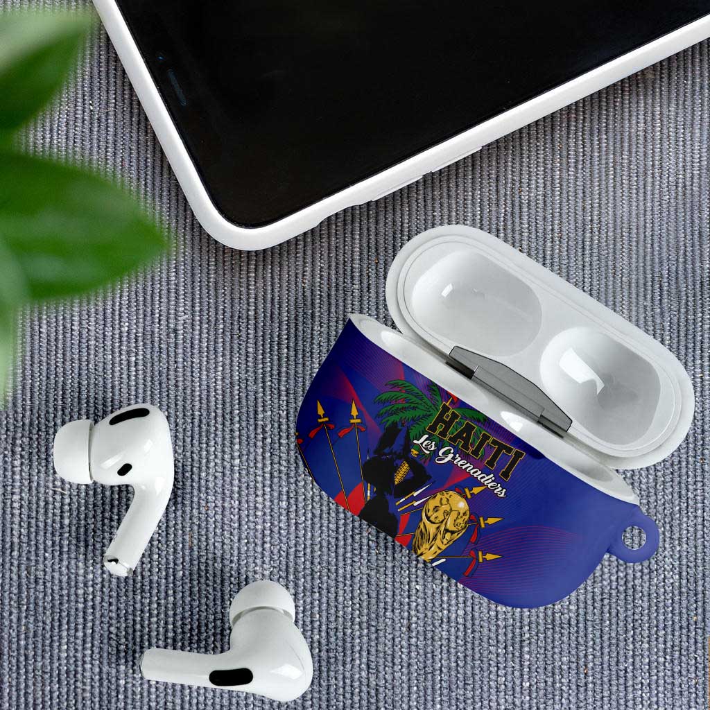 Haiti World Football 2026 AirPods Case Go Les Grenadiers