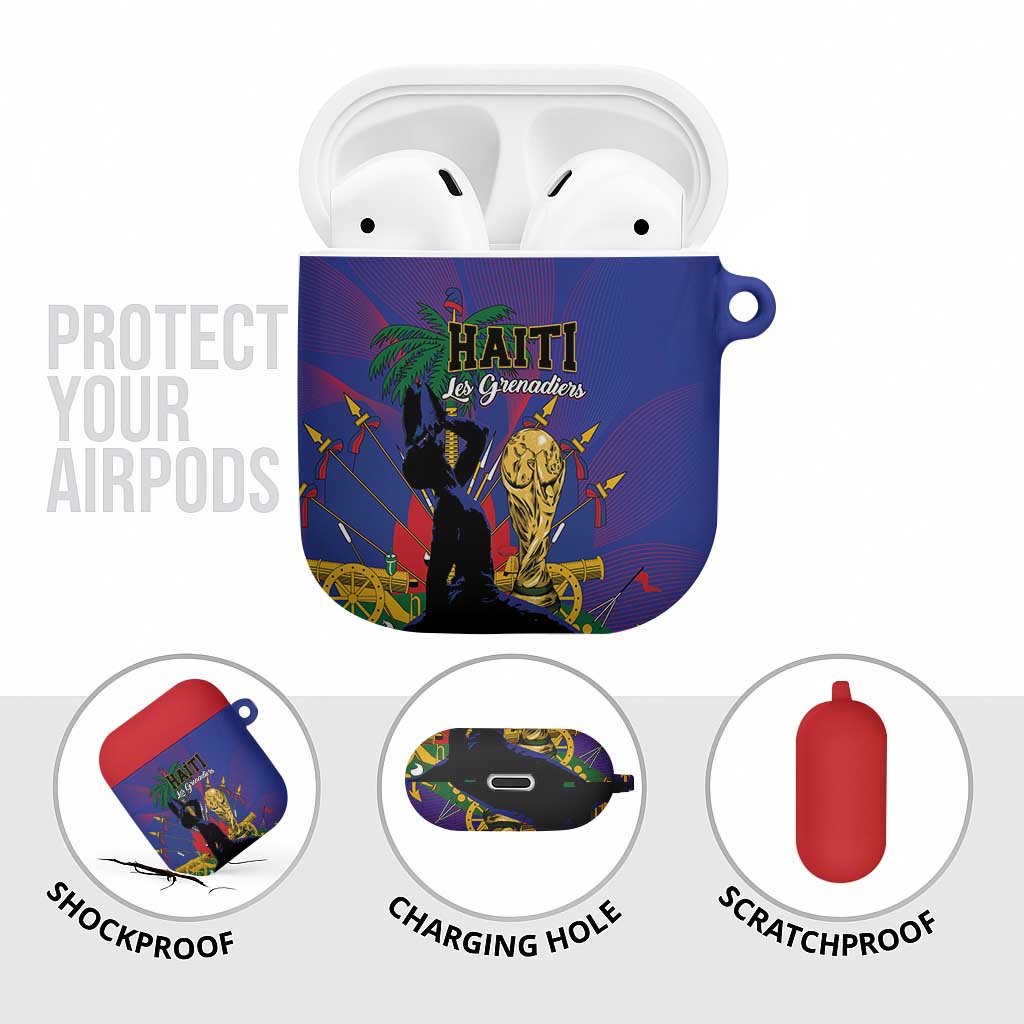 Haiti World Football 2026 AirPods Case Go Les Grenadiers
