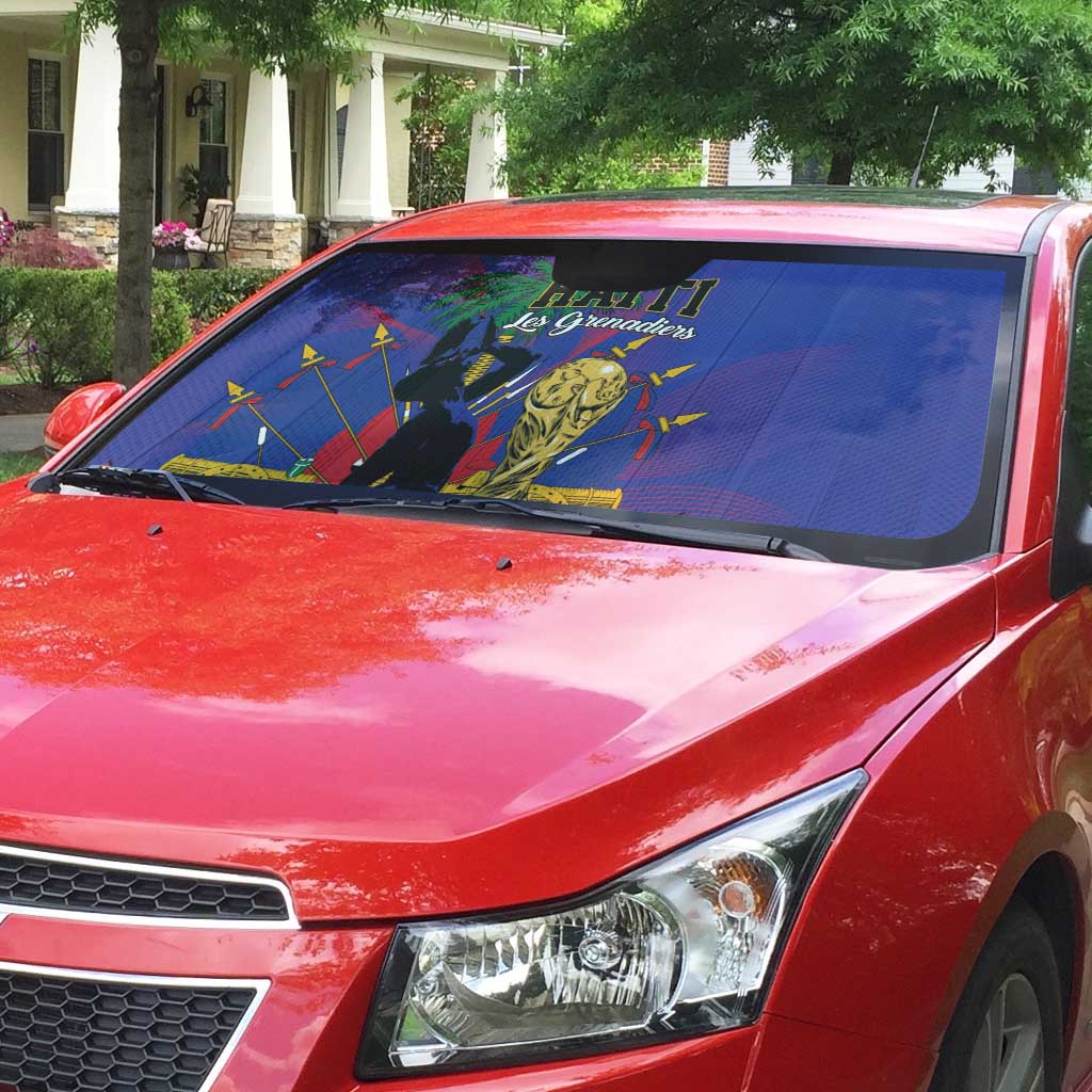 Haiti World Football 2026 Auto Sun Shade Go Les Grenadiers