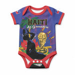 Custom Haiti World Football 2026 Baby Onesie Go Les Grenadiers