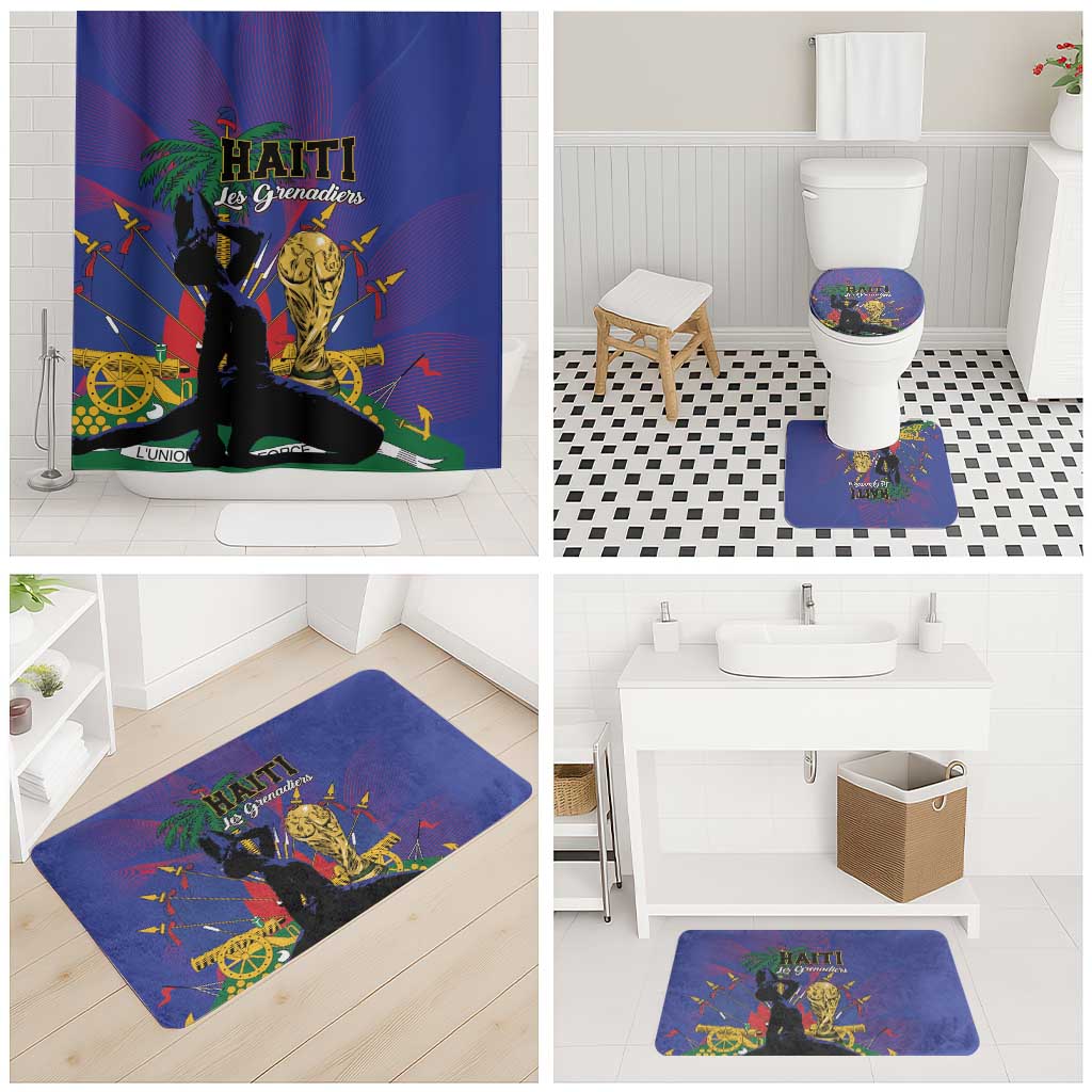 Haiti World Football 2026 Bathroom Set Go Les Grenadiers