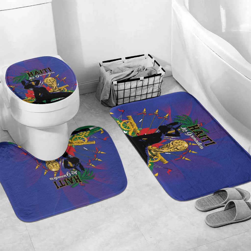 Haiti World Football 2026 Bathroom Set Go Les Grenadiers