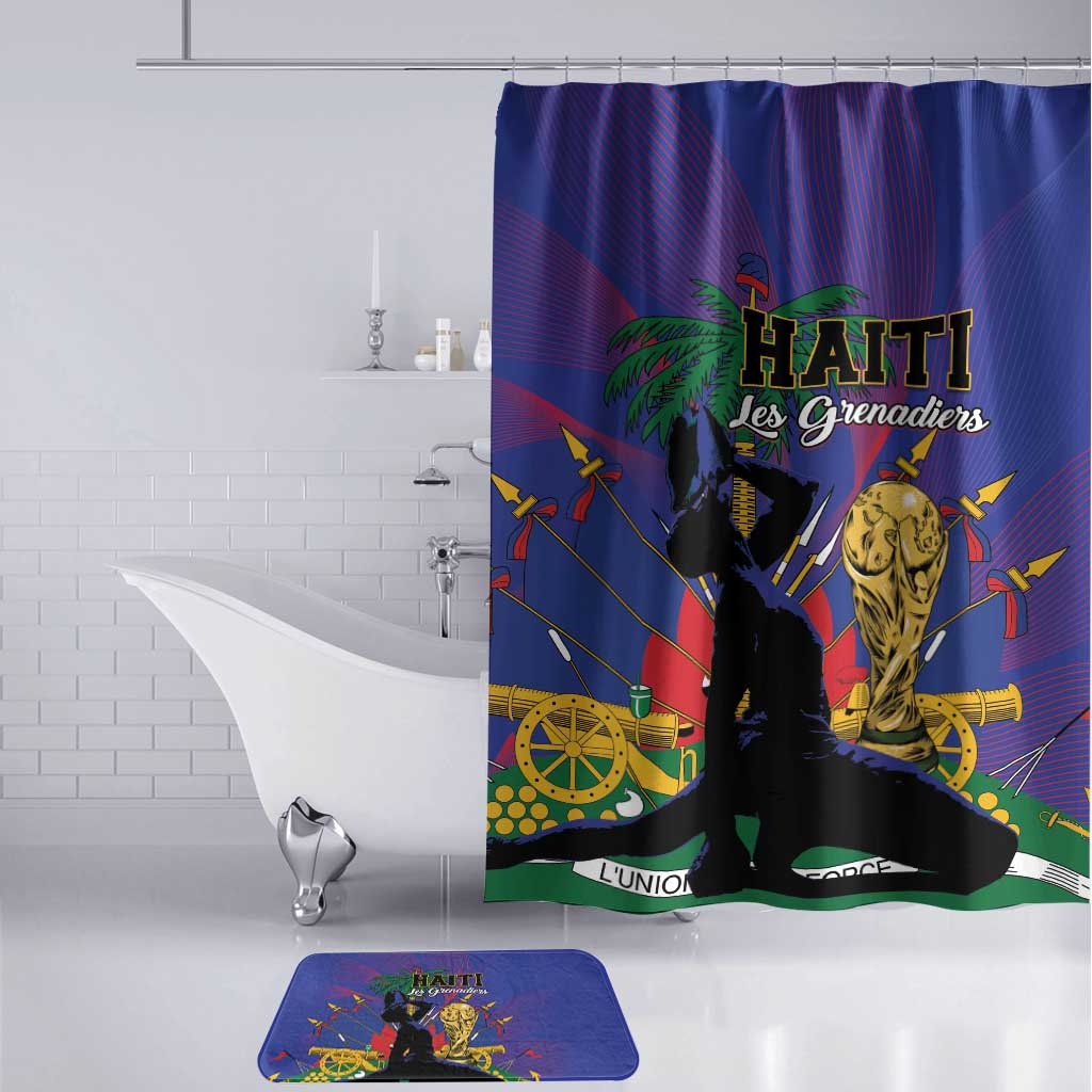 Haiti World Football 2026 Bathroom Set Go Les Grenadiers