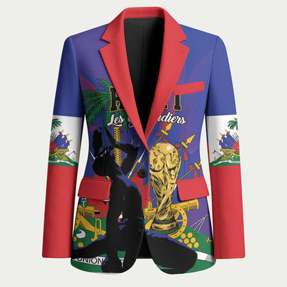 Custom Haiti World Football 2026 Blazer Go Les Grenadiers