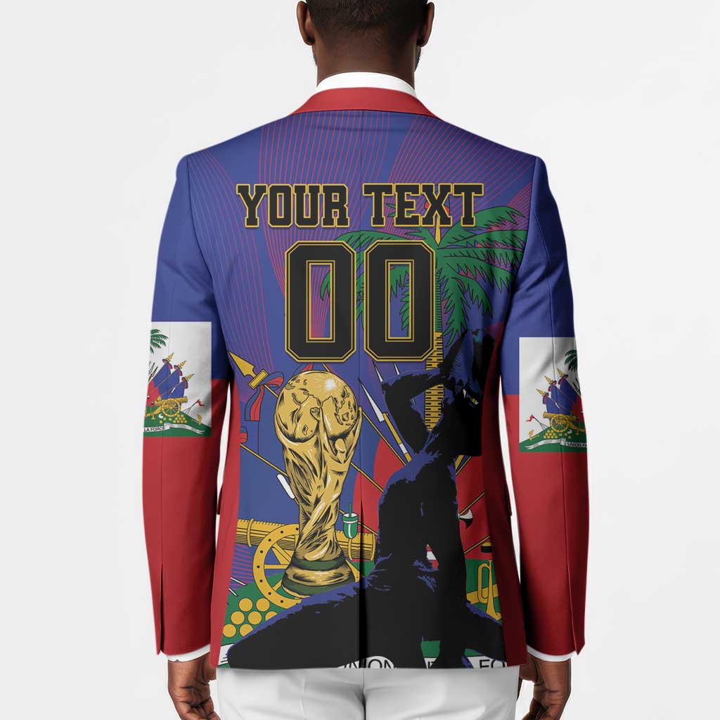 Custom Haiti World Football 2026 Blazer Go Les Grenadiers