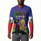 Custom Haiti World Football 2026 Button Sweatshirt Go Les Grenadiers