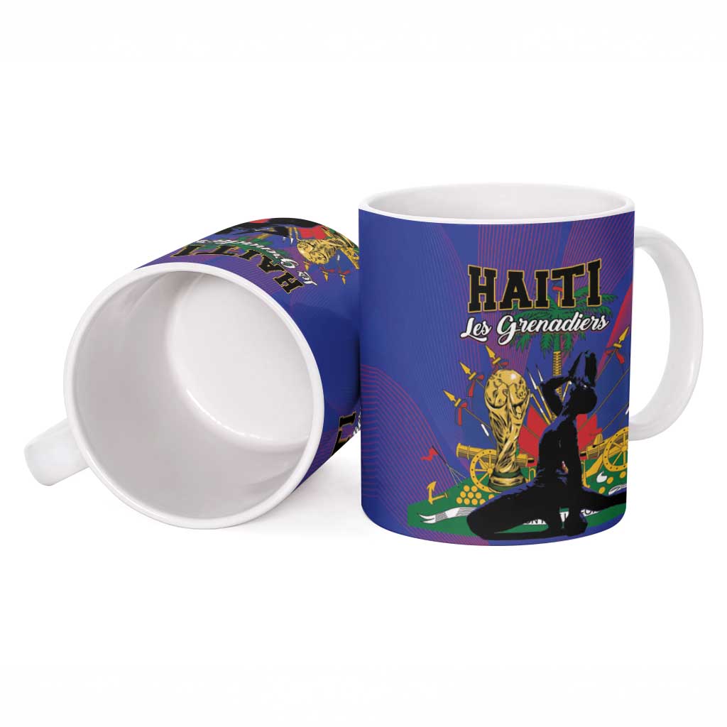 Haiti World Football 2026 Ceramic Mug Go Les Grenadiers