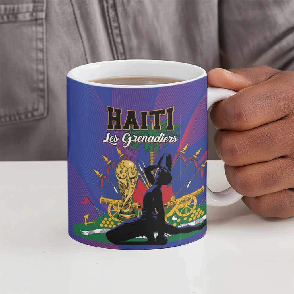 Haiti World Football 2026 Ceramic Mug Go Les Grenadiers