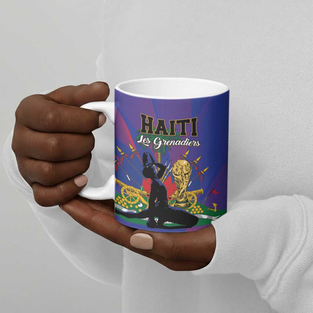 Haiti World Football 2026 Ceramic Mug Go Les Grenadiers