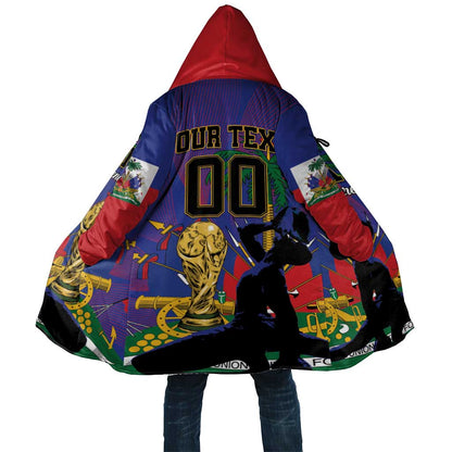 Custom Haiti World Football 2026 Cloak Go Les Grenadiers