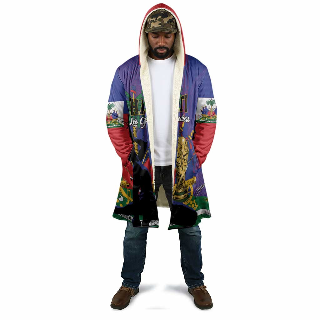 Custom Haiti World Football 2026 Cloak Go Les Grenadiers