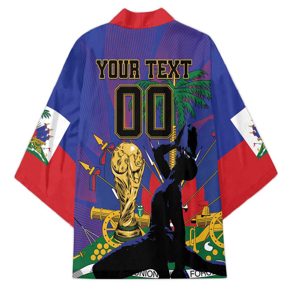 Custom Haiti World Football 2026 Kimono Go Les Grenadiers