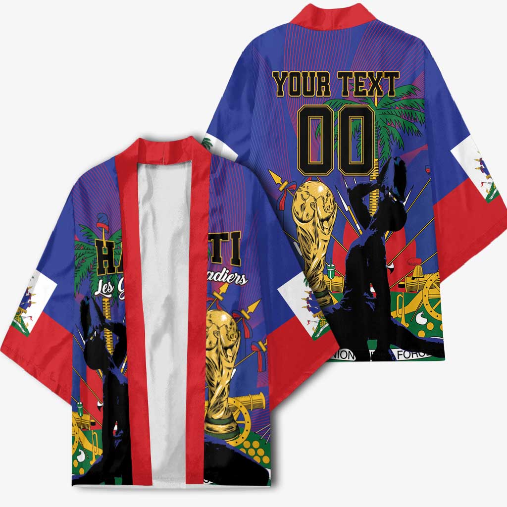 Custom Haiti World Football 2026 Kimono Go Les Grenadiers