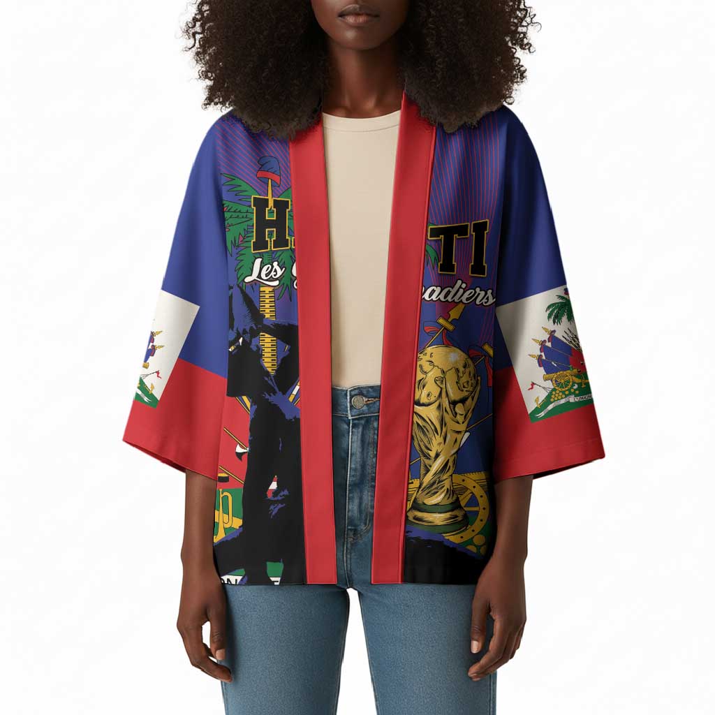 Custom Haiti World Football 2026 Kimono Go Les Grenadiers