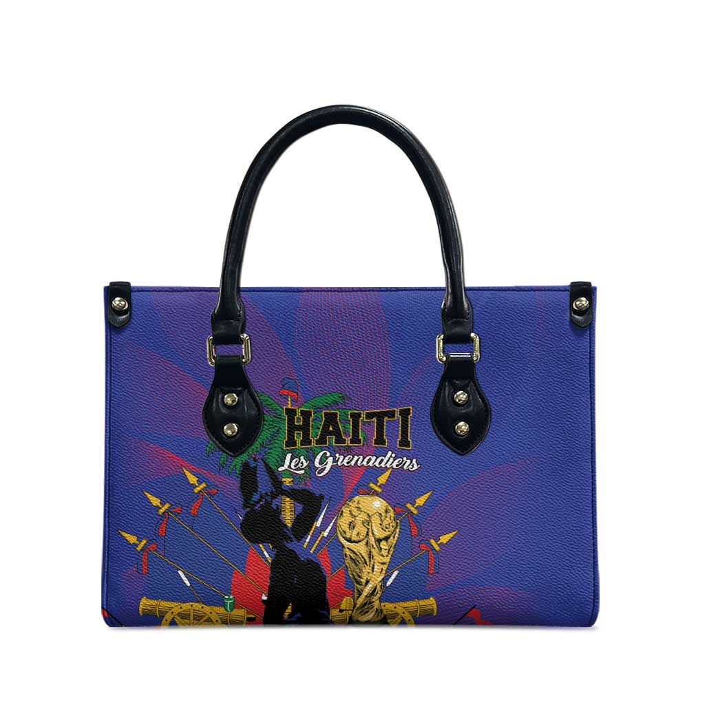 Haiti World Football 2026 Leather Bag Go Les Grenadiers