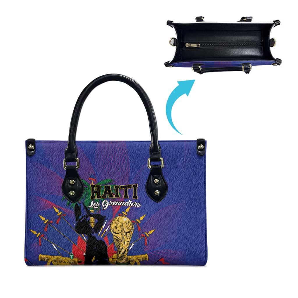 Haiti World Football 2026 Leather Bag Go Les Grenadiers