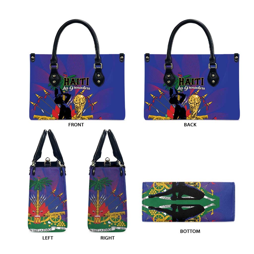 Haiti World Football 2026 Leather Bag Go Les Grenadiers