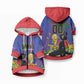 Custom Haiti World Football 2026 Pet Hoodie Go Les Grenadiers