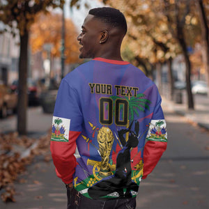 Custom Haiti World Football 2026 Sweatshirt Go Les Grenadiers - African Pride