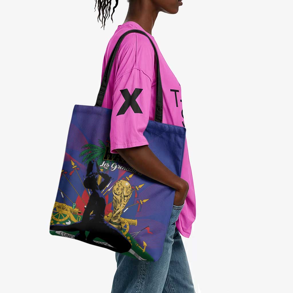 Haiti World Football 2026 Tote Bag Go Les Grenadiers