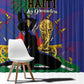 Haiti World Football 2026 Window Curtain Go Les Grenadiers - African Pride