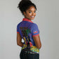 Custom Haiti World Football 2026 Women Polo Shirt Go Les Grenadiers LT01