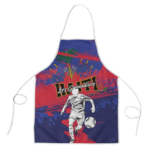 Ekip Foutbol Ayiti 2026 Apron Haiti Grenadye Alaso