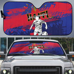 Ekip Foutbol Ayiti 2026 Auto Sun Shade Haiti Grenadye Alaso