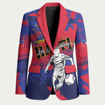 Custom Ekip Foutbol Ayiti 2026 Blazer Haiti Grenadye Alaso
