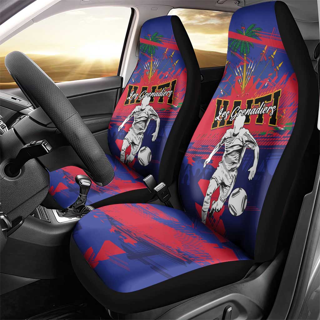 Ekip Foutbol Ayiti 2026 Car Seat Cover Haiti Grenadye Alaso - African Pride