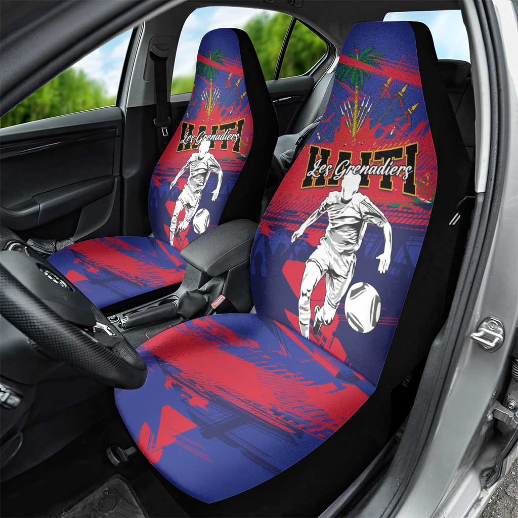 Ekip Foutbol Ayiti 2026 Car Seat Cover Haiti Grenadye Alaso - African Pride