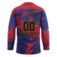 Custom Ekip Foutbol Ayiti 2026 Hockey Jersey Haiti Grenadye Alaso
