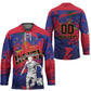 Custom Ekip Foutbol Ayiti 2026 Hockey Jersey Haiti Grenadye Alaso