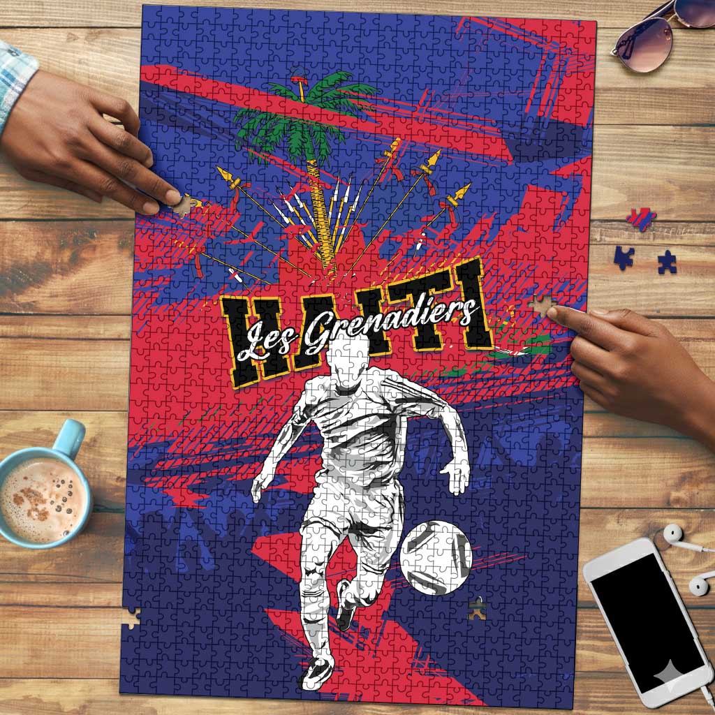 Ekip Foutbol Ayiti 2026 Puzzle Haiti Grenadye Alaso