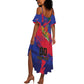Custom Ekip Foutbol Ayiti 2026 Summer Maxi Dress Haiti Grenadye Alaso LT01