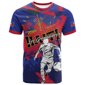Custom Ekip Foutbol Ayiti 2026 T shirt Haiti Grenadye Alaso LT01