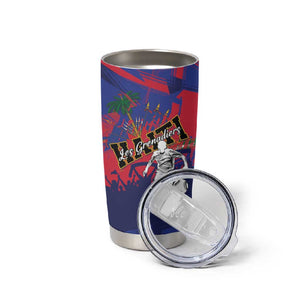 Custom Ekip Foutbol Ayiti 2026 Tumbler Cup Haiti Grenadye Alaso - African Pride
