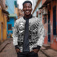 I Have A Dream MLK Bomber Jacket Newspaper Grunge Style - African Pride