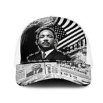 I Have A Dream MLK Mesh Trucker Cap Newspaper Grunge Style - African Pride