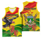 Zimbabwe Independence Day Basketball Jersey Featuring Chapungu Bird and Flame Lily LT01