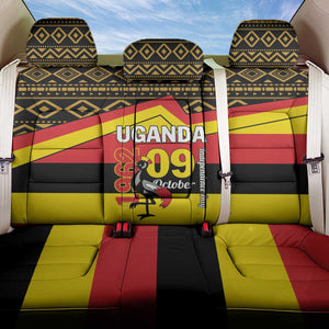 Uganda Back Car Seat Cover African Pattern - Independence Day 1962