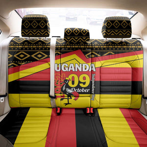 Uganda Back Car Seat Cover African Pattern - Independence Day 1962