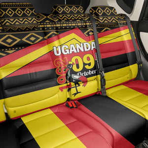 Uganda Back Car Seat Cover African Pattern - Independence Day 1962