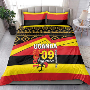 Uganda Bedding Set African Pattern - Independence Day 1962