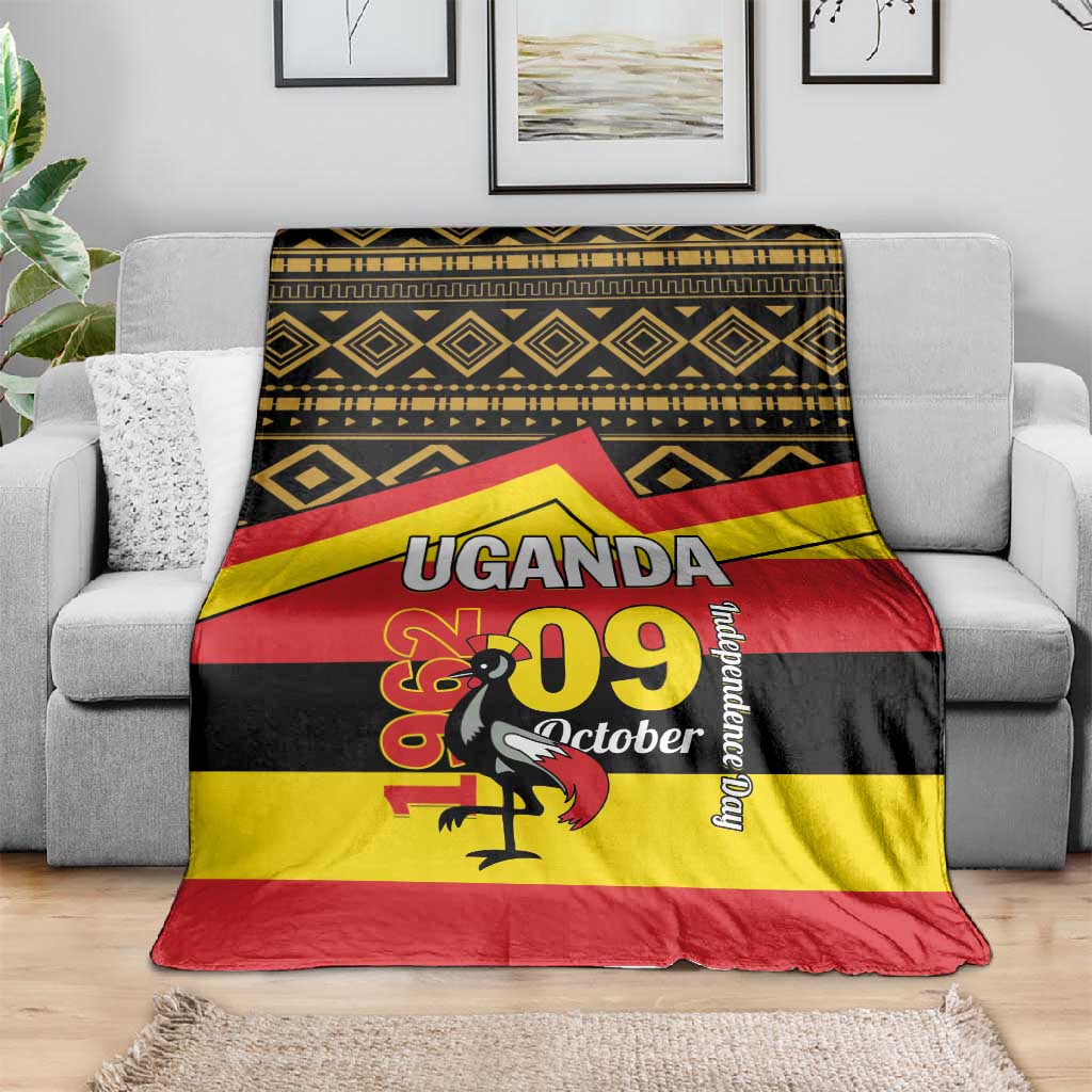 Uganda Blanket African Pattern - Independence Day 1962