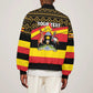 Personalized Uganda Bomber Jacket African Pattern - Independence Day 1962